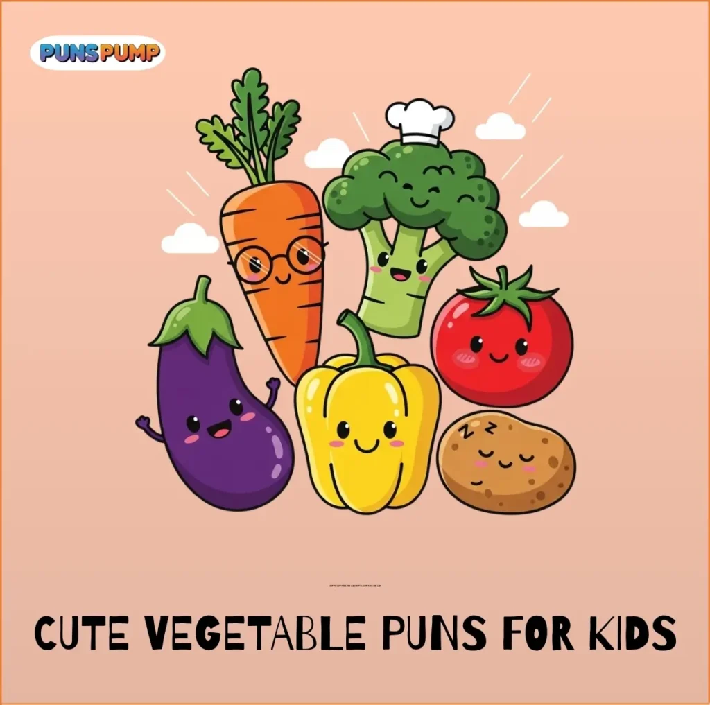 Cute Vegetable Puns