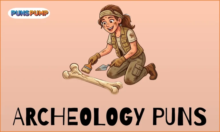 Archeology puns
