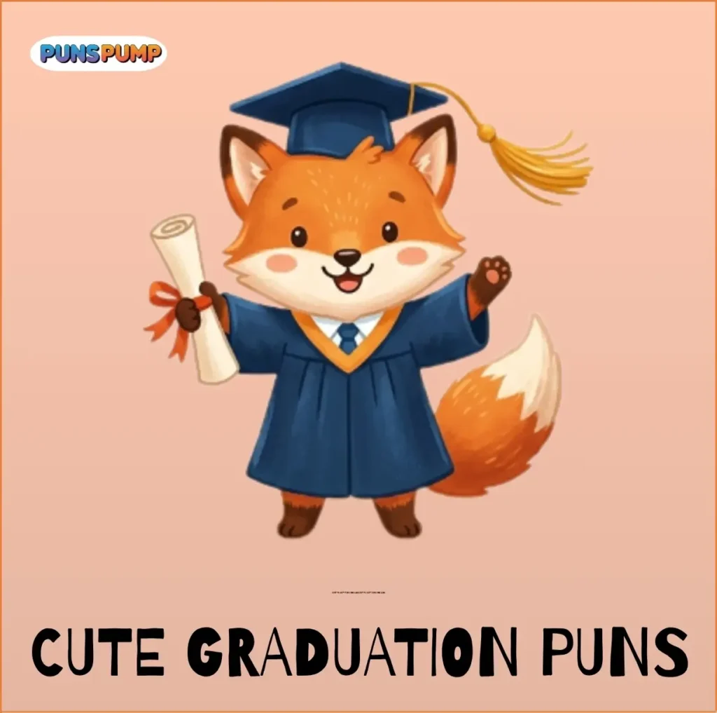 Cute graduation puns