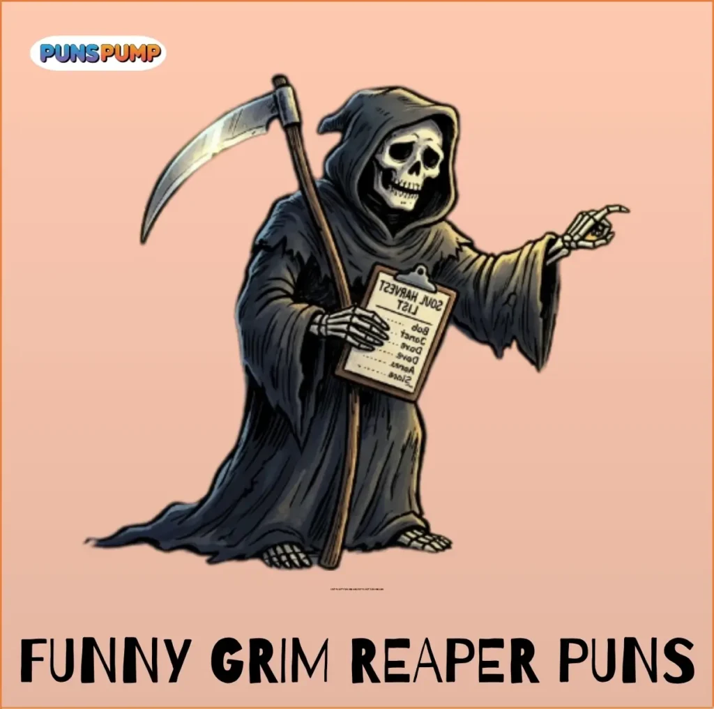 Funny Grim Reaper Puns