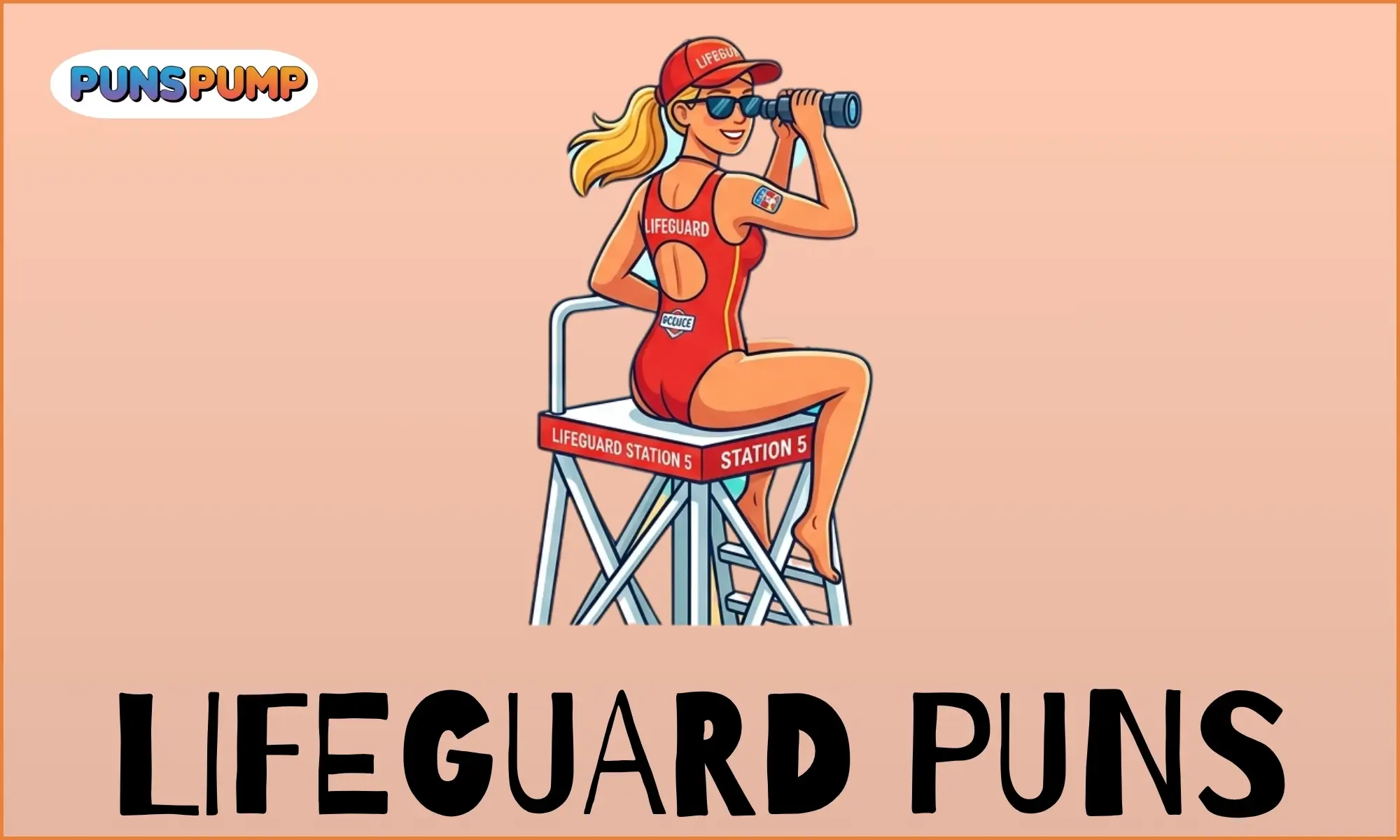 Lifeguard puns