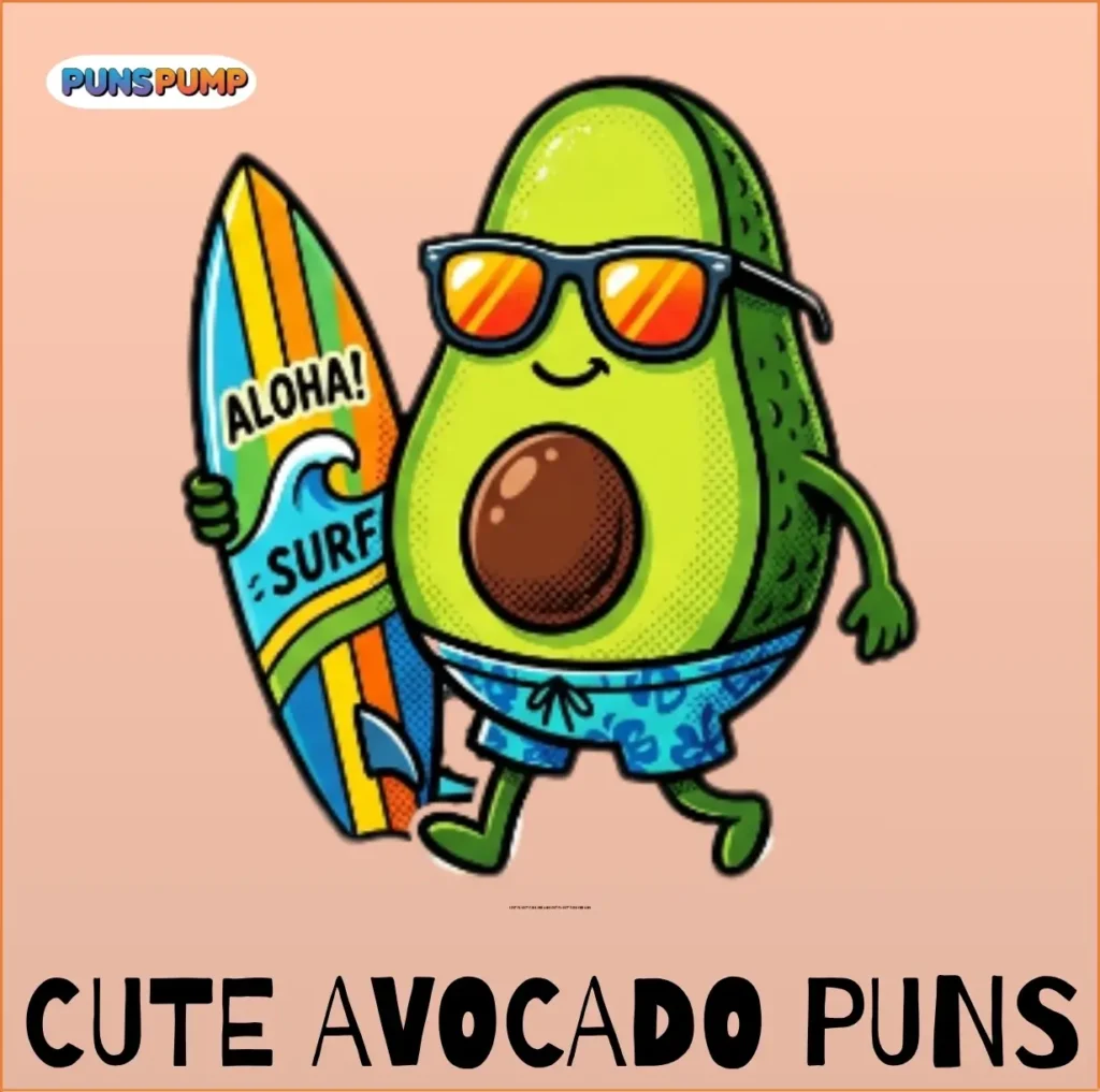Cute Avocado Puns