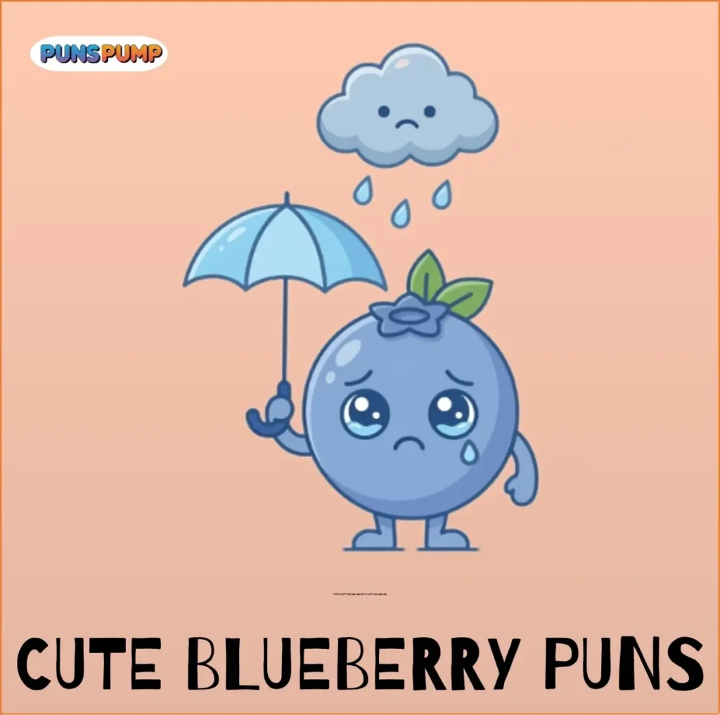 Cute Blueberry Puns