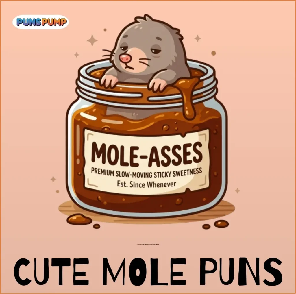 Cute Mole Puns