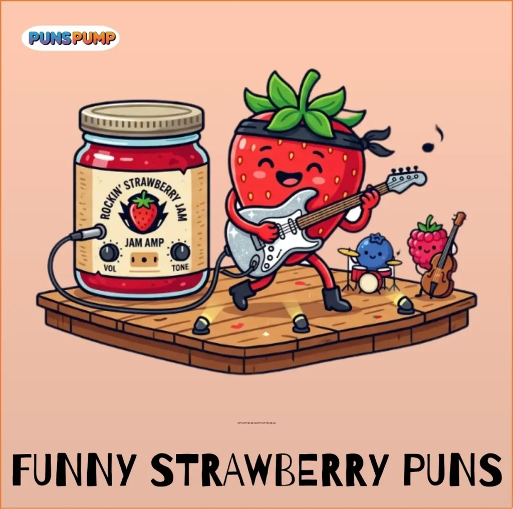 Funny Strawberry Puns